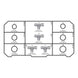 JIC TEES - O-RINGS FITTING PACK - GetHydraulics