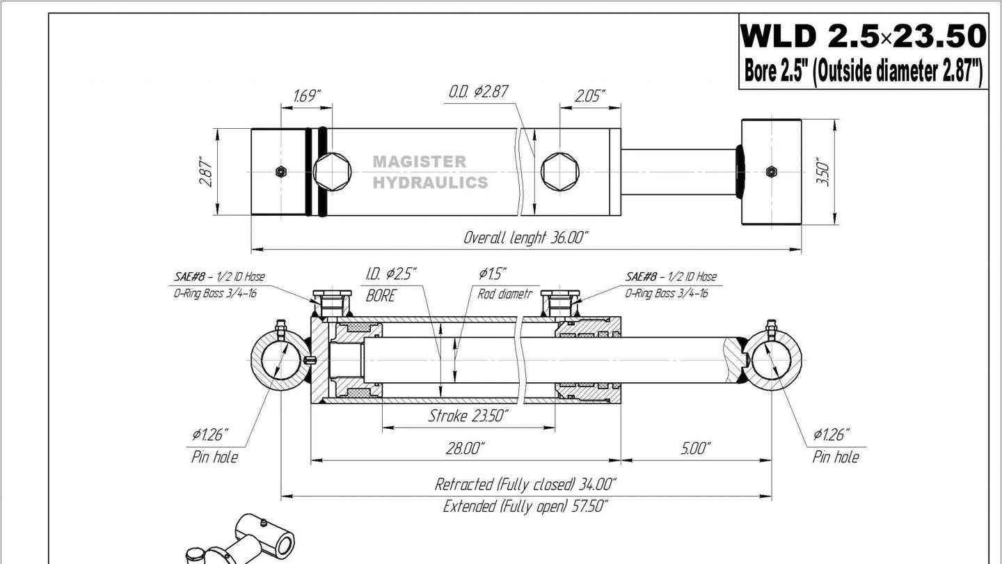 Loader Hydraulic Cylinders - GetHydraulics