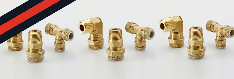Brass Poly Flow Fittings - GetHydraulics