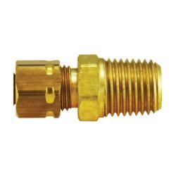 00268 - 1212 Captive Sleeve Male Adapter, 3/4 - in Compression x 3/4 - in Male NPTF, Brass - GetHydraulics.com
