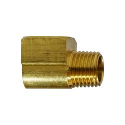 06116 - 12 90 - deg Short Pattern Street Elbow, 3/4 - in Male NPT x 3/4 - in Female NPT, Brass - GetHydraulics.com