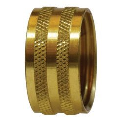07039 - 12 Hex Pipe Garden Hose Nut, 3/4 in NPSM, Brass - GetHydraulics.com
