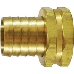 07040 - 0812 Adapter, 1/2 in Barbed x 3/4 in FNPSM, Brass - GetHydraulics.com