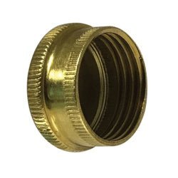 07404 - 12 Cap, 3/4 in FGH, Brass - GetHydraulics.com