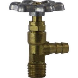 08949 - 0604 Truck Valve, 3/8 x 1/4 in Nominal, Flared x MIP, 250 psi Pressure, - 40 to 250 deg F - GetHydraulics.com