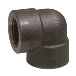 100103 90 deg Elbow, 1/2 in FPT x 1/2 in FPT, Steel, 2000 lb - GetHydraulics.com