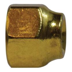 10055 Hex Forged Reducing Nut, 5/8 x 3/8 - in Female Flared, Brass - GetHydraulics.com