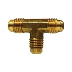 10162 Union Tee, 1/2 - in Male Flare x 1/2 - in Male Flare x 1/2 - in Male Flare, Brass - GetHydraulics.com