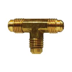10164 Union Tee, 3/4 - in Male Flare x 3/4 - in Male Flare x 3/4 - in Male Flare, Brass - GetHydraulics.com