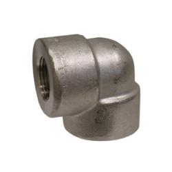 103102 90 deg Elbow, 3/8 in Threaded x 3/8 in Threaded, Stainless Steel, 3000 lb - GetHydraulics.com