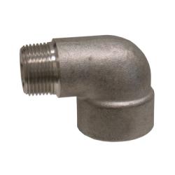 103160 90 deg Street Elbow, 1/8 in MPT x 1/8 in FPT, Stainless Steel, 3000 lb - GetHydraulics.com