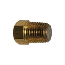 10601 168 deg Fusible Pipe Plug, 1/8 in, Brass - GetHydraulics.com