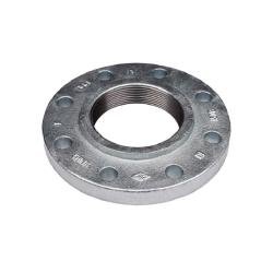 108039 Reducing Companion Flange, 6 in Threaded x 2 - 1/2 in Threaded, Iron, Galvanized, 8 - Bolt Hole - GetHydraulics.com
