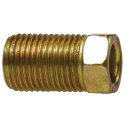 12009 Long Nut, 3/16 - in Male Inverted Flared, Steel - GetHydraulics.com