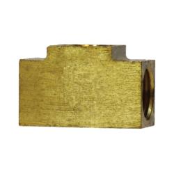12088 Union Tee, 5/16 - in Inverted Flared x 5/16 - in Inverted Flared x 5/16 - in Inverted Flared, Brass - GetHydraulics.com