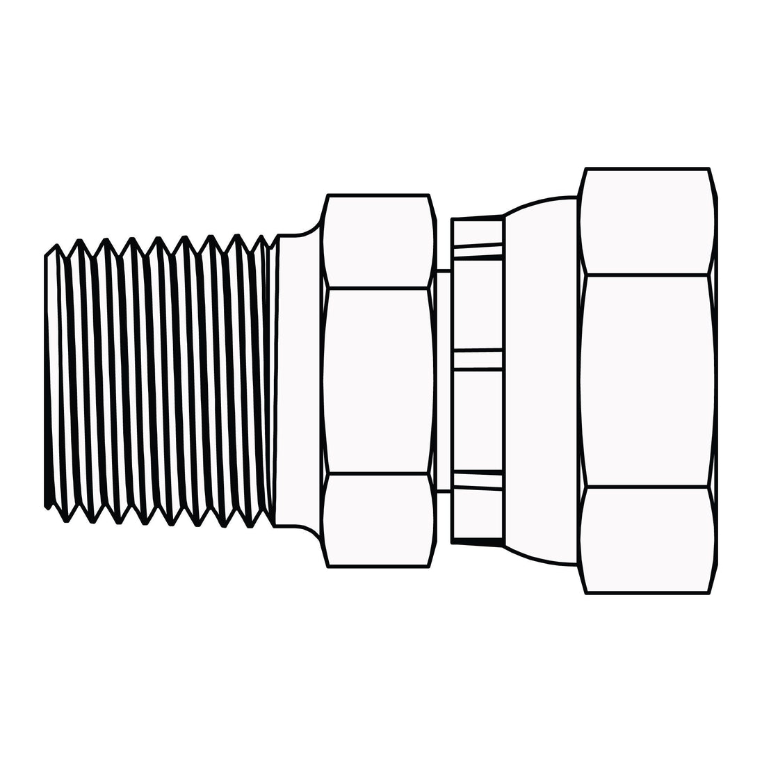 1404 - 16 - 20 Pipe to Pipe Swivel - GetHydraulics.com