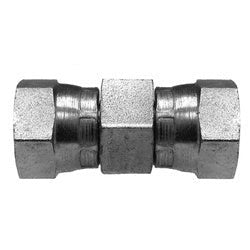 140688 Swivel Union, 1/2 - in Female NPSM Swivel x 1/2 - in Female NPSM Swivel, Steel - GetHydraulics.com