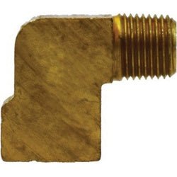 16130 Elbow, 1/4 - in Threaded Sleeve x 1/8 - in MIP, Brass - GetHydraulics.com