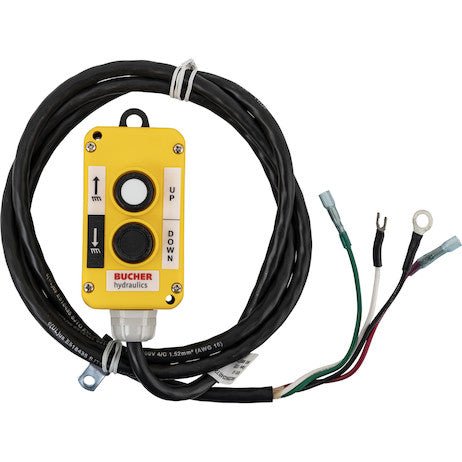 17008 Control Box with 4 Wire 2 Cord and Clamp - GetHydraulics