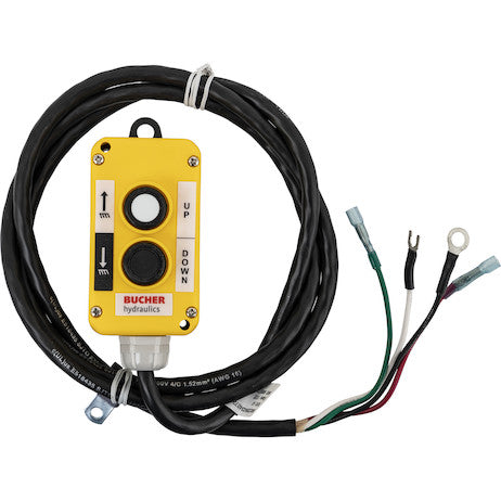 17008 Control Box with 4 Wire 2 Cord and Clamp 
