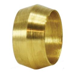 18011 Sleeve, 1 in Compression, Brass - GetHydraulics.com