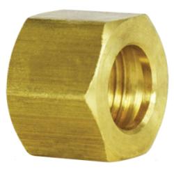 18042 Hex Nut, 7/8 - in Compression, Brass - GetHydraulics.com