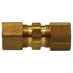 18066L Light Pattern Union, 3/8 - in Compression x 3/8 - in Compression, Brass - GetHydraulics.com
