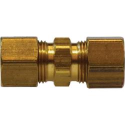 18072 Union, 1 in Compression x 1 in Compression, Brass - GetHydraulics.com