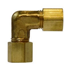 18128 90 - deg Union Elbow, 5/8 - in Compression x 5/8 - in Compression, Brass - GetHydraulics.com