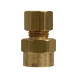 18167 Adapter, 7/8 in Compression x 1/2 in FNPTF, Brass - GetHydraulics.com