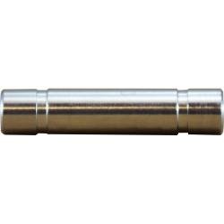 20006 Double Male Union, 1/4 - in Push - In x 1/4 - in Push - In, Brass, Nickel - Plated - GetHydraulics.com