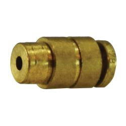 20044 Straight Cartridge, 3/8 in Press x 3/8 in Press, Brass - GetHydraulics.com