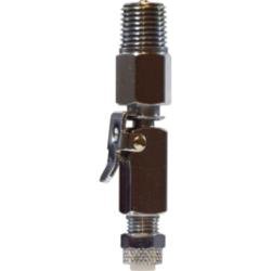 20439 Double End Shut - off Connector, 3/8 in Tube OD x 1/4 in MPT, Brass - GetHydraulics.com