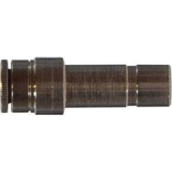 20511 Reducer, 5/32 - in Push - In Tube x 1/4 - in Push - In Tube, Brass, Nickel - Plated - GetHydraulics.com