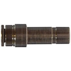 20512A Reducer, 1/4 in Push - In x 3/8 in Push - In, Brass, Nickel - Plated - GetHydraulics.com