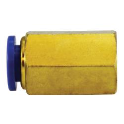 20549C Push - to - Connect Female Connector, 1/2 - in Push - to - Connect x 3/8 - in Female NPT, Composite - GetHydraulics.com