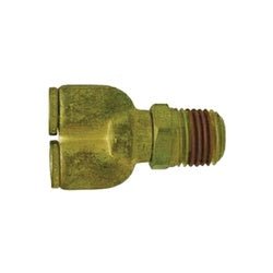 20557 Union Wye, 1/4 - in Push - In Tube x 1/4 - in MIP x 1/4 - in Push - In Tube, Brass - GetHydraulics.com