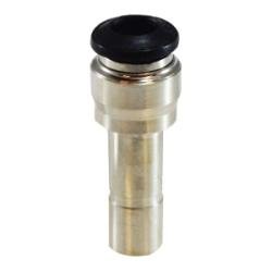 20759N Reducer, 10 mm Push - In x 10 mm Push - In, Brass, Nickel - Plated - GetHydraulics.com