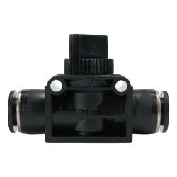 20886 Union Valve, 8 mm Nominal, Push - to - Connect, Composite Body - GetHydraulics.com