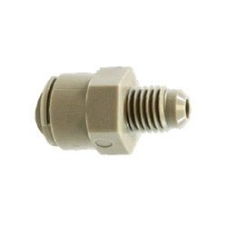 20961P Adapter, 3/8 in Push - In x 1/2 in Male Flared, Plastic - GetHydraulics.com