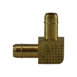 21097 90 deg Single Barb Union Elbow, 3/8 in Barbed x 3/8 in Barbed, Brass - GetHydraulics.com