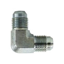 250084 90 - deg Union Elbow, 1/2 - in Male JIC x 1/4 - in Male JIC, Steel - GetHydraulics.com