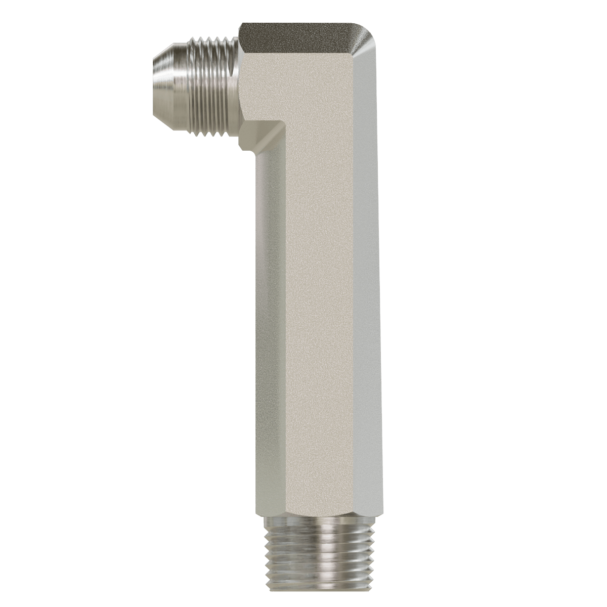 2501 - LL - 06 - 06 JIC to Pipe - Extra Long Elbow 90 - GetHydraulics.com