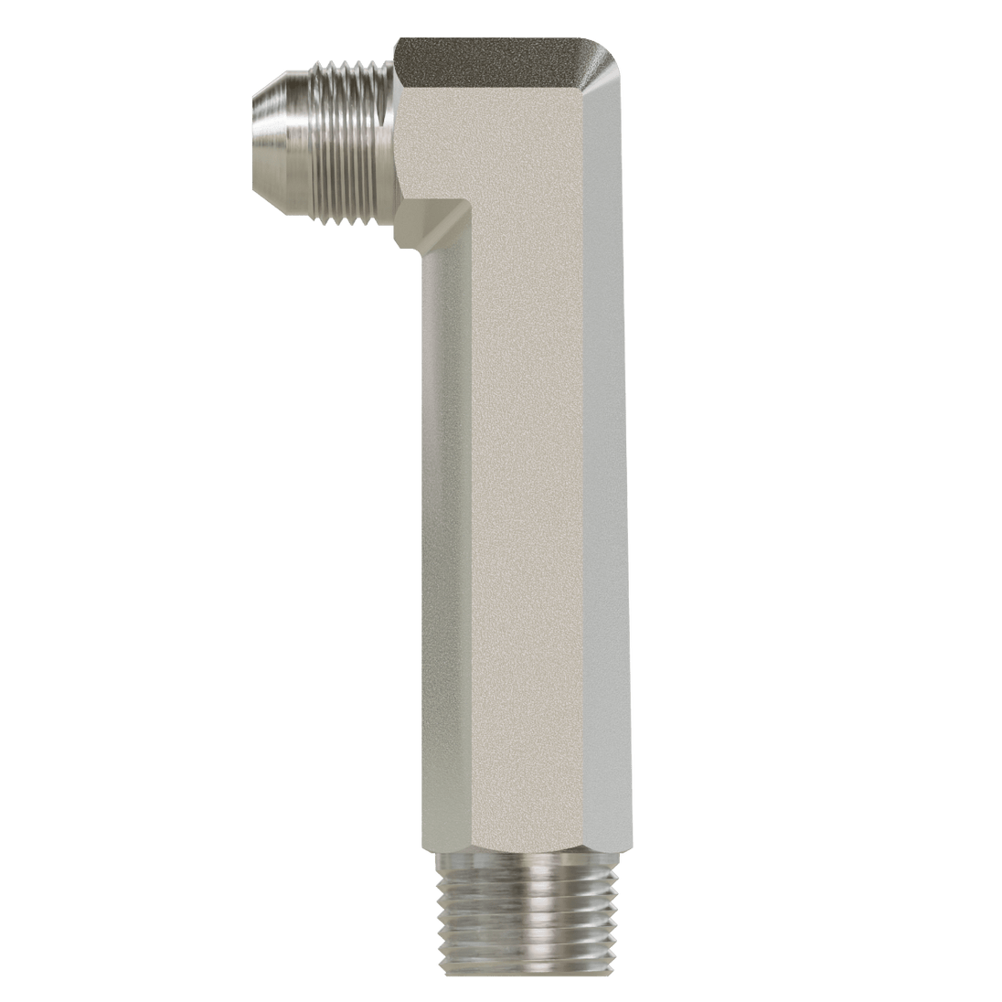 2501 - LL - 08 - 06 JIC to Pipe - Extra Long Elbow 90 - GetHydraulics.com