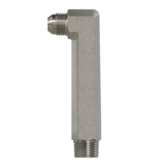 2501 - LLL - 06 - 04 JIC to Pipe - Extra Extra Long Elbow 90 - GetHydraulics.com
