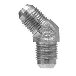 250416 Union 45 - deg Elbow, 1 - in Male JIC x 1 - in Male JIC, Steel - GetHydraulics.com