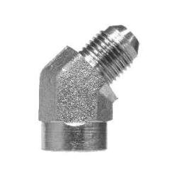 2505108 45 - deg Elbow, 5/8 - in Male JIC x 1/2 - in Female NPTF, Steel - GetHydraulics.com