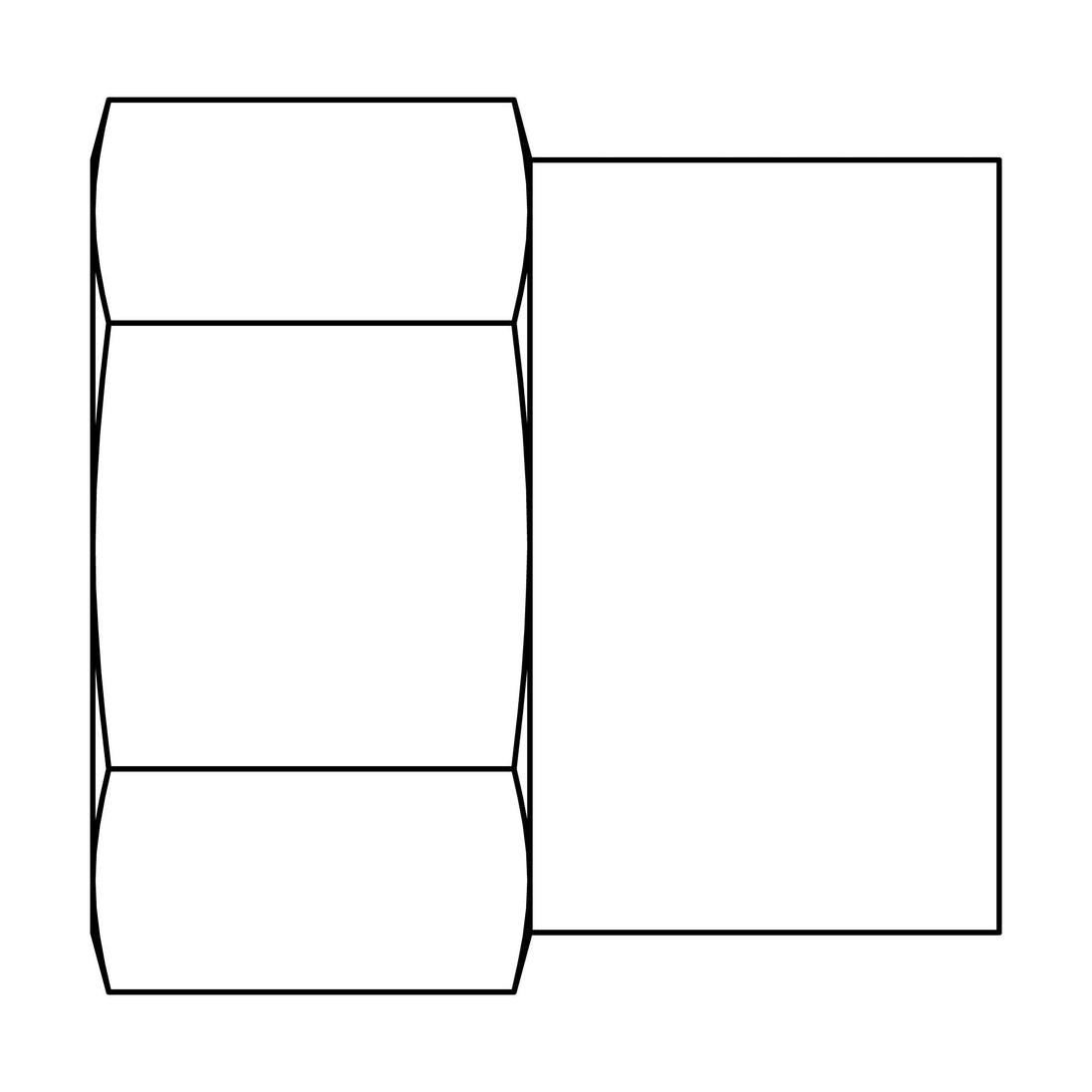 252 - 10 - 12 Tube to Pipe Inverted Flare Brass Fitting - GetHydraulics
