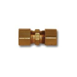 262RX6X4 Reducing Union, 3/8 in Compression x 1/4 in Compression, Brass - GetHydraulics.com