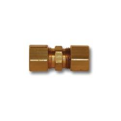 262X2 Union, 1/8 in Compression x 1/8 in Compression, Brass - GetHydraulics.com